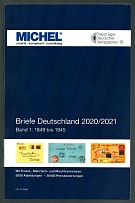 2020 Letters Germany 2020/21, Catalogue 1, Michel, Germany