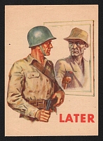 WWII German Aerial Propaganda Leaflet for United States Soldiers, Third Reich Propaganda, Cinderella, Nazi Germany