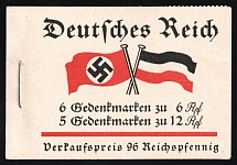 1933 Booklet with stamps of Third Reich, Germany in Excellent Condition (Mi. MH 32.4, CV $330)