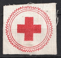 Red Cross, Russia, Label (On Textile)