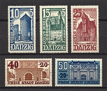 1936 Germany Danzig Gdansk (CV $20, Full Set)