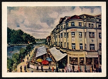 1940 Prag Picture Postcard Official German Field Post