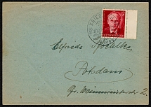 1943 Cover franked with Scott B242 with the special postmark
