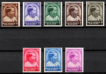 1936 Belgium (Sc. B180 - B187, Full Set, CV $30, MNH)