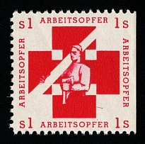 1s, 'Labor Sacrifice', German Propaganda, Germany, Label