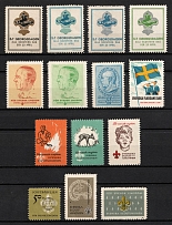 Sweden, Scouts, Group of Stamps