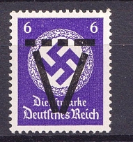 1945 6pf Saulgau (Wurttemberg), Germany Local Post (Mi. XVI, Unofficial Issue, Signed, CV $140, MNH)