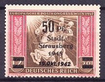 1945 50pf Strausberg (Berlin), Germany Local Post (Mi. 33, Unofficial Issue, Signed, CV $350, MNH)