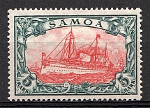 1915-19 Samoa German Colony 5 Mark
