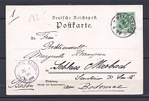 1899 Germany postcard Helgoland - Baden