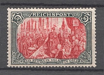 1900 Germany 5 M (CV $550)