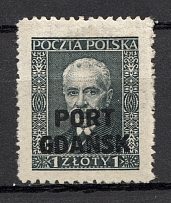 1929 Poland Port Gdansk (CV $100, Full Set, MNH)