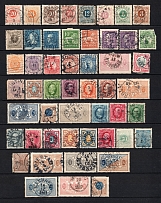 1858-1911 Sweden (Group of Stamps, Canceled)