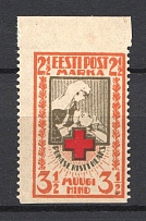 1921-22 2.5M/3.5M Estonia (MISSED Perforation, Print Error, CV $55)