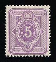 1880 5pf German Empire, Germany (Mi. 40)