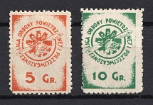 1928 Air Defense League of the Country (L.O.P.P.), Warsaw Issue, Poland