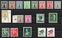 1938-39 Third Reich, Germany (Full Sets, CV $50)