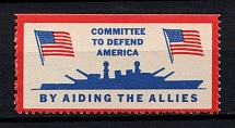 Ship Aid Charity Revenue Fiscal Stamp, United States, WWII (MNH)