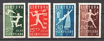 1938 Lithuania (Mi. 417-420, Full Set, CV $70)
