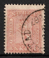 1863 8Sk Norway (Mi. 9, Used, CV$60)