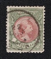 1896 Netherlands (Mi. 48C, Canceled, CV $580)