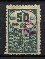 1929 50k, USSR Membership Coop Revenue, Membership fee (Surcharge K)