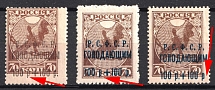1922 100r on 70k RSFSR, Russia (MISSED Dots after 'Р', CV $100)