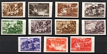 1947 The Reconstruction, Soviet Union, USSR (Imperforated, Full Set)