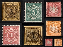 1851-1900 German States, Germany, Stock