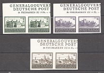 1943-44 General Government (Control Text, MNH)