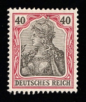 1902 40pf German Empire, Germany (Mi. 75, CV $160)