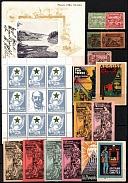 Europe, Stock of Cinderellas, Non-Postal Stamps, Labels, Advertising, Charity, Propaganda (#142A)