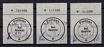 1945 Bad Nauheim, Germany Local Post (Control Numbers, Signed, High CV, MNH)