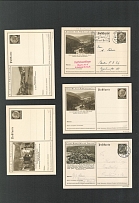 Group of 10 Postcards, 