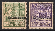 Eilenburg, Local Mail, Soviet Russian Zone of Occupation, Germany (Overprint `B`, Canceled)