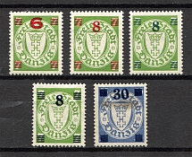 1934-36 Germany Danzig Gdansk (CV $20, Full Set)
