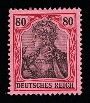 1902 80pf German Empire, Germany (Mi. 77, CV $330)