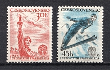 1955 Czechoslovakia (Full Set, CV $10, MNH)