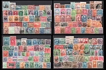 Uruguay, Nicaragua, Peru, Mexico, Stock of Stamps