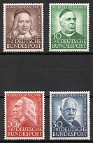 1953 Federal Republic, Germany (Mi. 173 - 176, Full Set, CV $50)