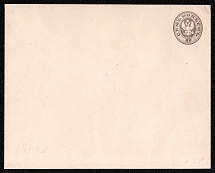 1879 7k Postal stationery stamped envelope, Russian Empire, Russia (SC ШК #32Б, 140 x 110 mm, 14th Issue)