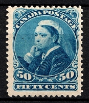 1893 50c Canada (SG 116, CV $360)
