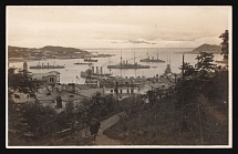 1917-1920 'Vladivostok - Golden Horn Bay', Czechoslovak Legion Corps in WWI, Russian Civil War, Postcard