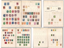 Worldwide, Old Stamps, Collection
