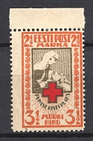1921-22 2.5M/3.5M Estonia (SHIFTED Perforation, Print Error, MNH)