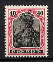 1905 40pf German Empire, Germany (Mi. 90 I, CV $70)