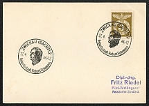 1943 Zwickau cover with Special Postmark