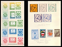 Germany, Stock of Rare Cinderellas, Non-postal Stamps, Labels, Advertising, Charity, Propaganda (#114)