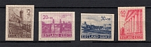 1941 Occupation of Estonia, Germany (Imperforated, CV $100)
