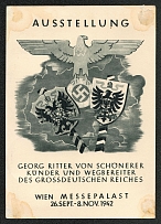 1942 Exhibition Georg Ritter Von Schönerer Children And Pioneers Of The Greater German Empire